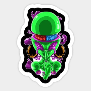 Alien Candy Gore Sticker